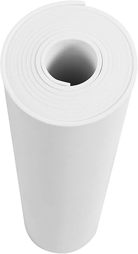 Miniatura 59 de Rollo de espuma EVA de 0.197 in, rollo de espuma de cosplay de 16 x 59 pulgadas (6.5 pies cuadrados), color negro, adecuado para modelado de espuma