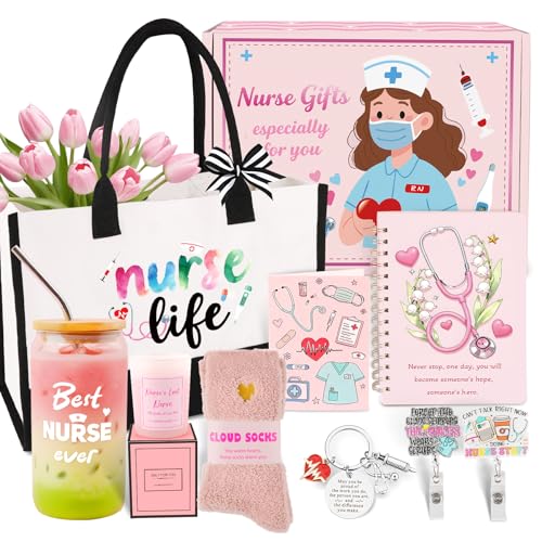 Nurse Gifts for Women, RN Nurse Practitioner Gift Baskets for