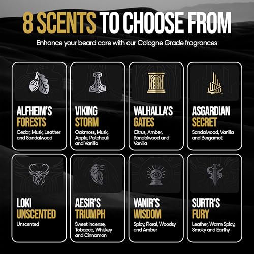 The Beard Struggle - Radiance Beard Wash & Conditioner Bundle - Silver Collection - Pack of 2, Viking Storm - Nourish, Cleanse, Softens, & Strengthens Beard - Beard Wash and Conditioner for Men - Image 5