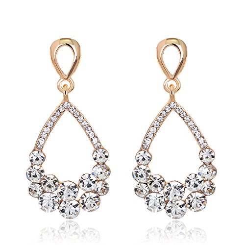 Lily Jewelry®     chapado en oro     cristal