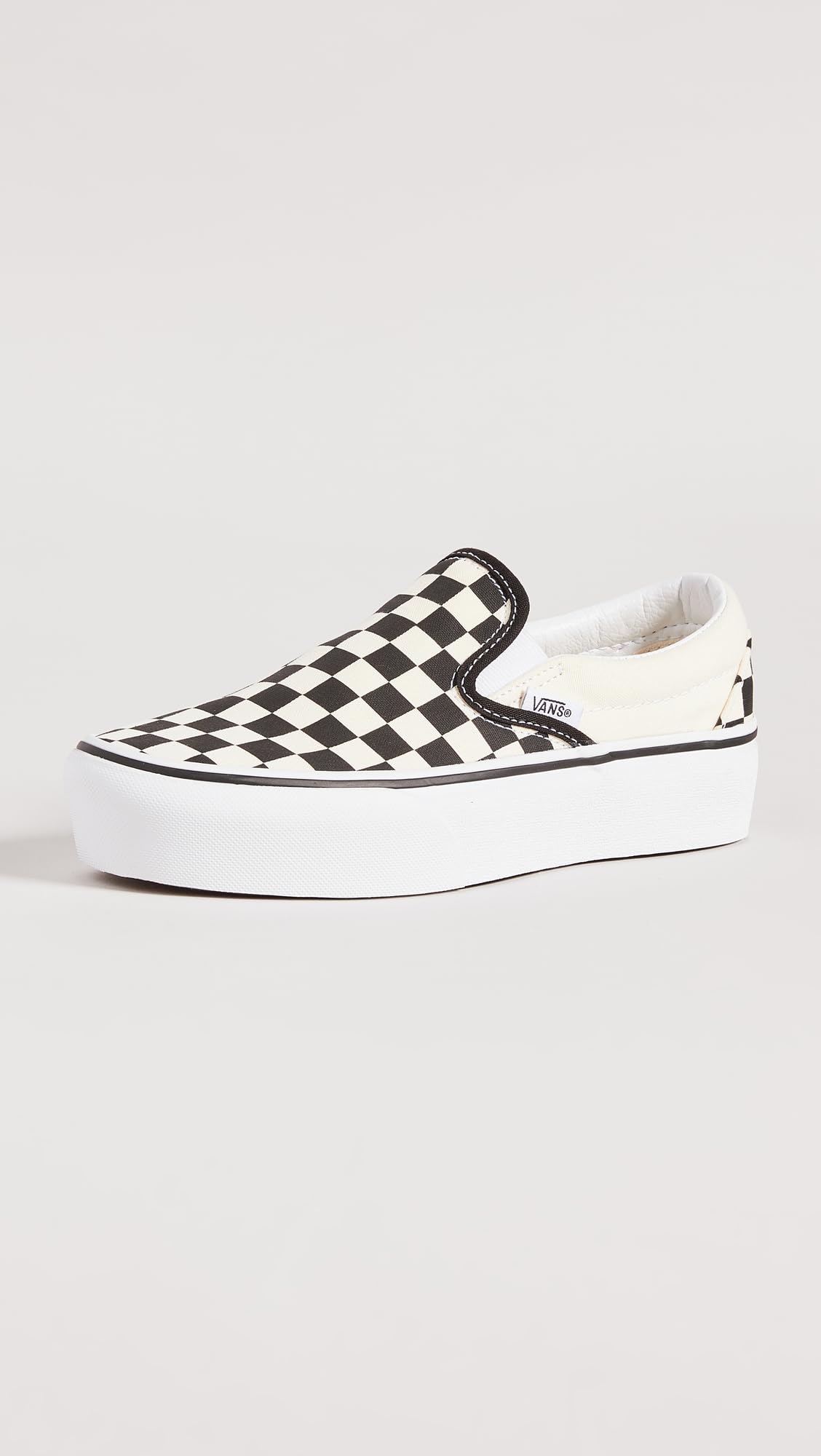 Vans Classic Slip-on Platform Leather, Zapatillas Mujer