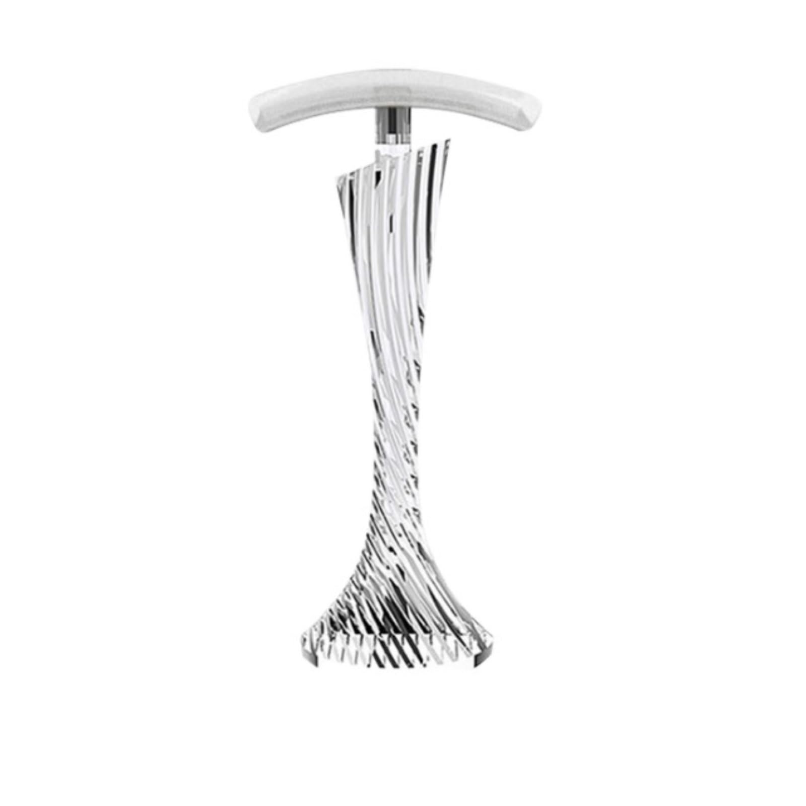 JFGCTYHXY Headphone stand, Desk Headband Headphone Headset Stand Holder Rack For PC Gaming Earphone(Clear)