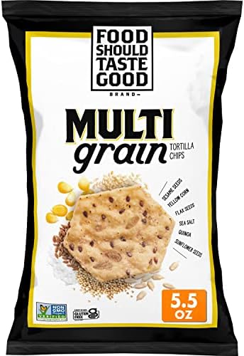 Food Should Taste Good Multigrain Tortilla Chips, 5.5 Oz