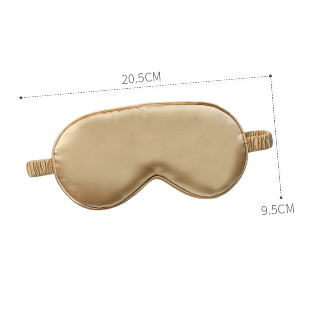 MAGICLULU 3 Set 4 Pezzi Maschera Per Dormire Maschera Per Occhi Fascia Per Borsa Portaoggetti Pratico Kit Benda Per Dormire