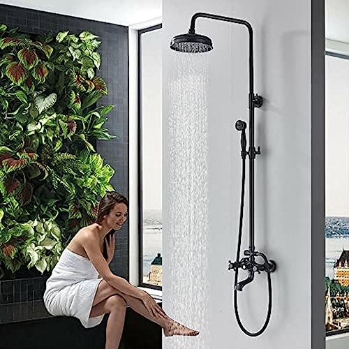 Colonne de douche anti-calcaire pour remplacer un vieux robinet et réparer la pression