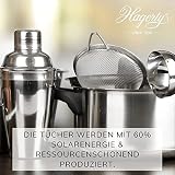Hagerty White Metal Duster I 100% bawełniana ściereczka do czyszczenia stali nierdzewnej I Bawełniana ściereczka do czyszczenia I Efekt antymatowienia I Do białych przedmiotów metalowych