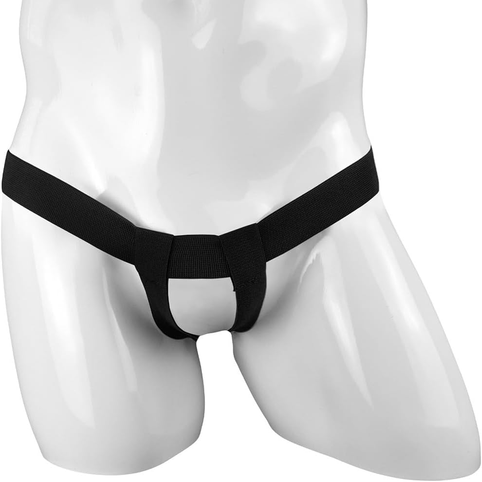 Men's Jock Strap Sexy Low Rise Underwear Open Pouch Super Elastic Scrotal Support Strings Underwear Thongs - Image 2