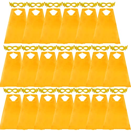 Image of D.Q.Z Superhero-Capes for Kids 20 Sets Children-Superhero Capes and Masks for Super Hero Toys Birthday Party Dress Up Costume