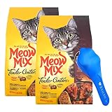 Tender Centers Cat Food Bundle | Includes 2 Bags of Meow Mix Tender Centers Dry Cat Food Chicken & T