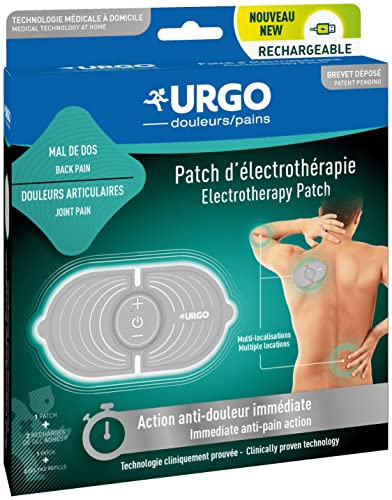 Urgo - Parche de Electroterapia Recargable - Tecnología de profesionales en casa - Para dolores...