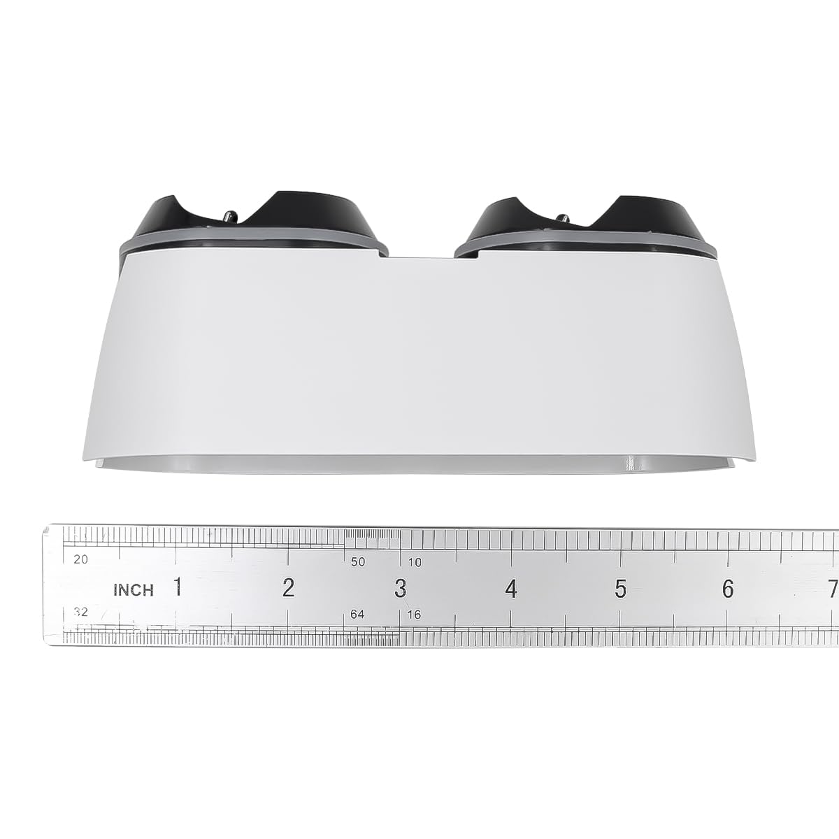 POFET Stazione di ricarica rapida PS5 per controller PS5 DualSense, stazione di ricarica con indicatori luminosi LED RGB, versione Tri-Protection RGB