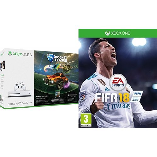 Xbox One S 500 GB + Rocket League + Live 3m + FIFA...