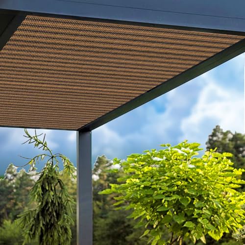 Filet d'ombrage de balcon opaque 100x750 protection extérieure - 6