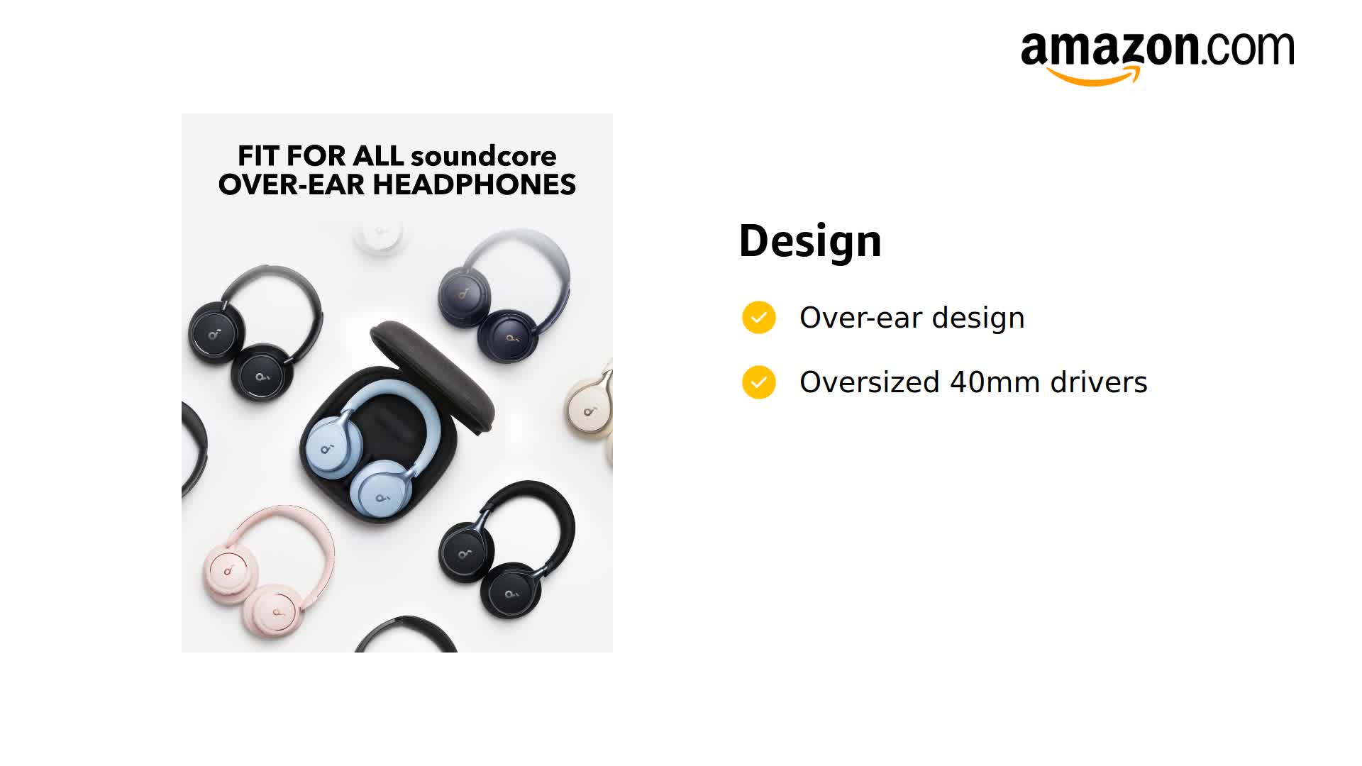 Amazon.com: Soundcore by Anker Q20i Hybrid Active Noise