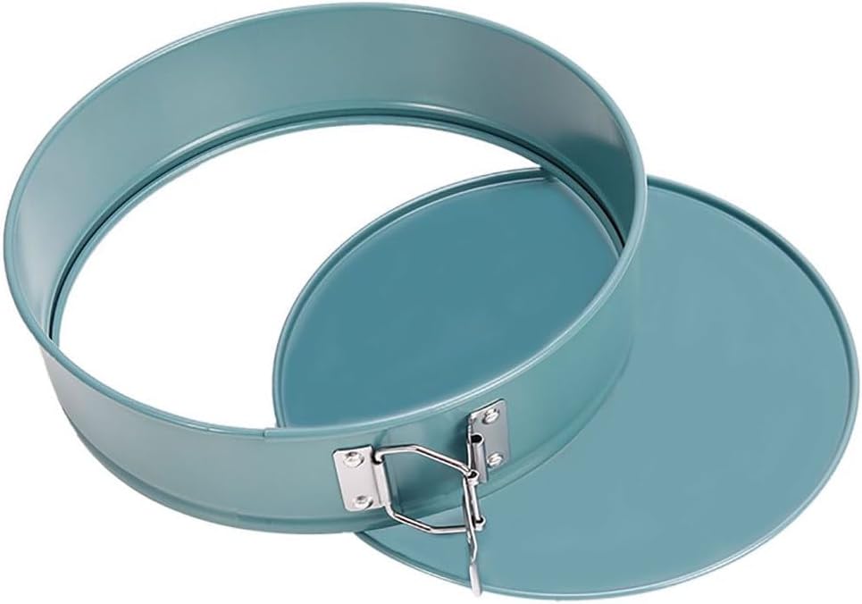 CANDeal 10 Inch Springform Pan Tin, Cheesecakes Baking Molds Round Leakproof Nonstick Removable Bottom Bakeware for Pie Cake Pizza and Quiches