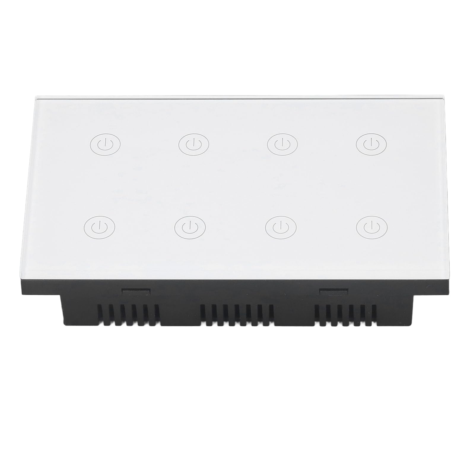 Interruptor de Luz Táctil Inteligente de 8 Bandas, Panel de Pared Inalámbrico con Control Remoto, Comando de Voz, Funciones de Programación para Hogar Inteligente AC100-240V