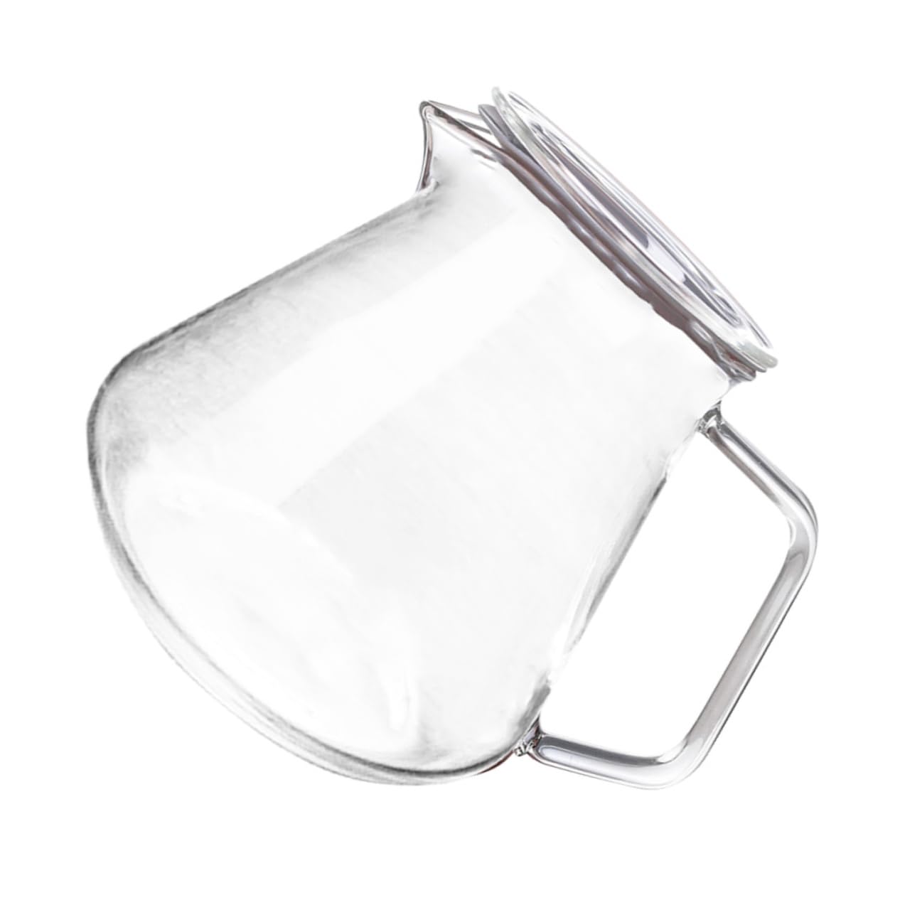 Unomor 500ml Glass Coffee Pot Stove Top Tea Kettle Hot Water Kettle Versatile Portable Milk Jug