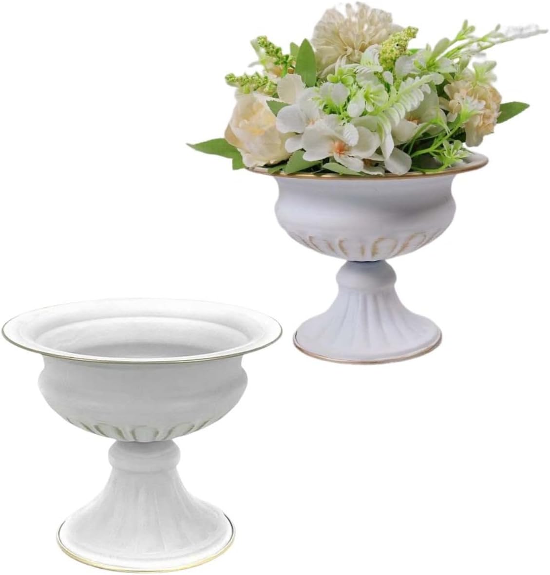 Metal Vase for Flowers Flower Arrangement Pots Centerpiece