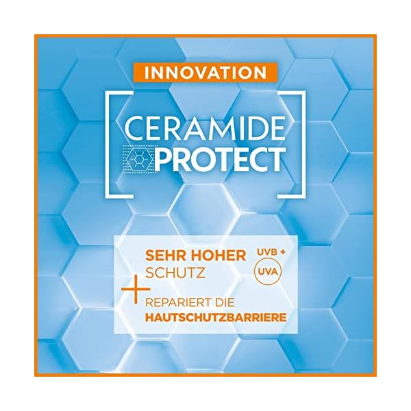 Garnier Sonnenschutzmilch mit LSF 50+, Sehr leichte und rückstandslose Sonnencreme für helle und empfindliche Haut, Ambre Solaire Sensitive expert+, 1 x 175 ml – Bild 5