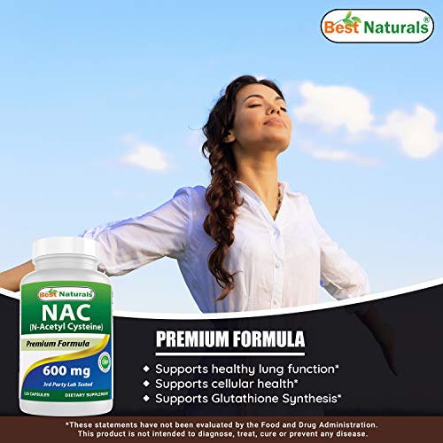 Best Naturals Nac 600 Mg & Quercetin 1000 Mg #TOP4