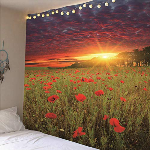 Tapiz de pared lavable de poliéster con impresión 3D resistente para playa y hogar 2