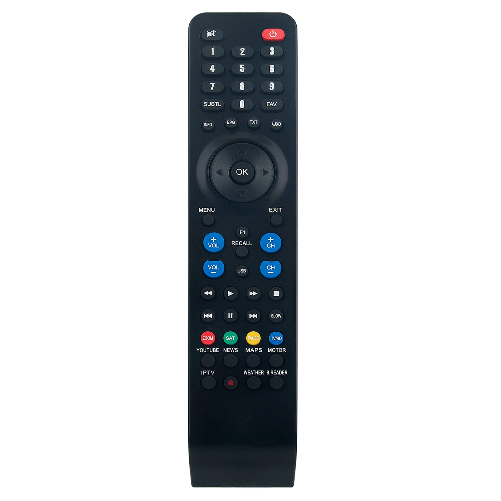 VINABTY Telecomando Sostitutivo Per Android TV Box – Compatibile Con MAXDIGI X1 PRO, X88 Pro, X96 Air, Plug & Play, Nessun Setup - 3