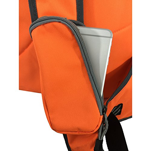 Image of K-Cliffs Heavy Duty Sling Backpack Water-Resistant Laptop Bookbag Body Bag Bright Color Safety Reflective Stipe