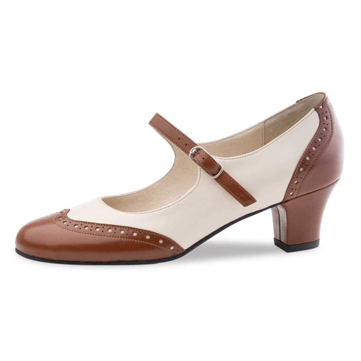Werner Kern Ladies Dance Shoes Emma - Leather Black - 4,5 cm