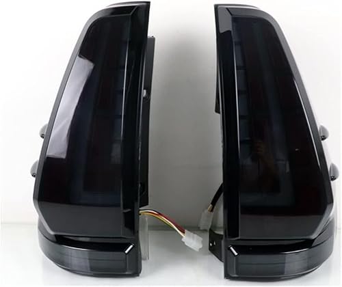 Miniatura 3 de Lámpara de marcha trasera + lámpara de freno + marcha atrás + señal de giro dinámico LED luz trasera para automóvil compatible con Prado 120 FJ120