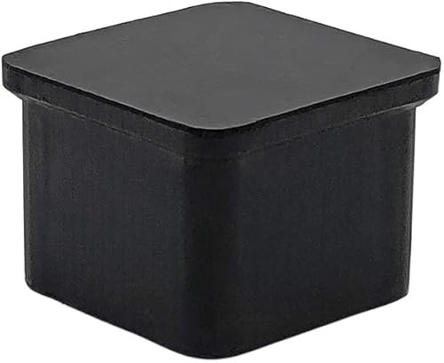 Miniatura 45 de Flyshop 8 tapas para patas de sillas de patio, de PVC, protectores de suelo cuadrados para patas de silla, fundas cuadradas para muebles, 3/4 PVC