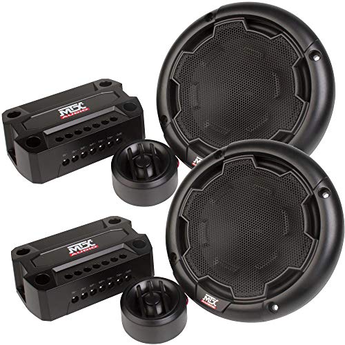 MTX Audio THUNDER51 Thunder Series 5.25", 2 Way, 90W RMS 4-Ohm Component Speaker Pair