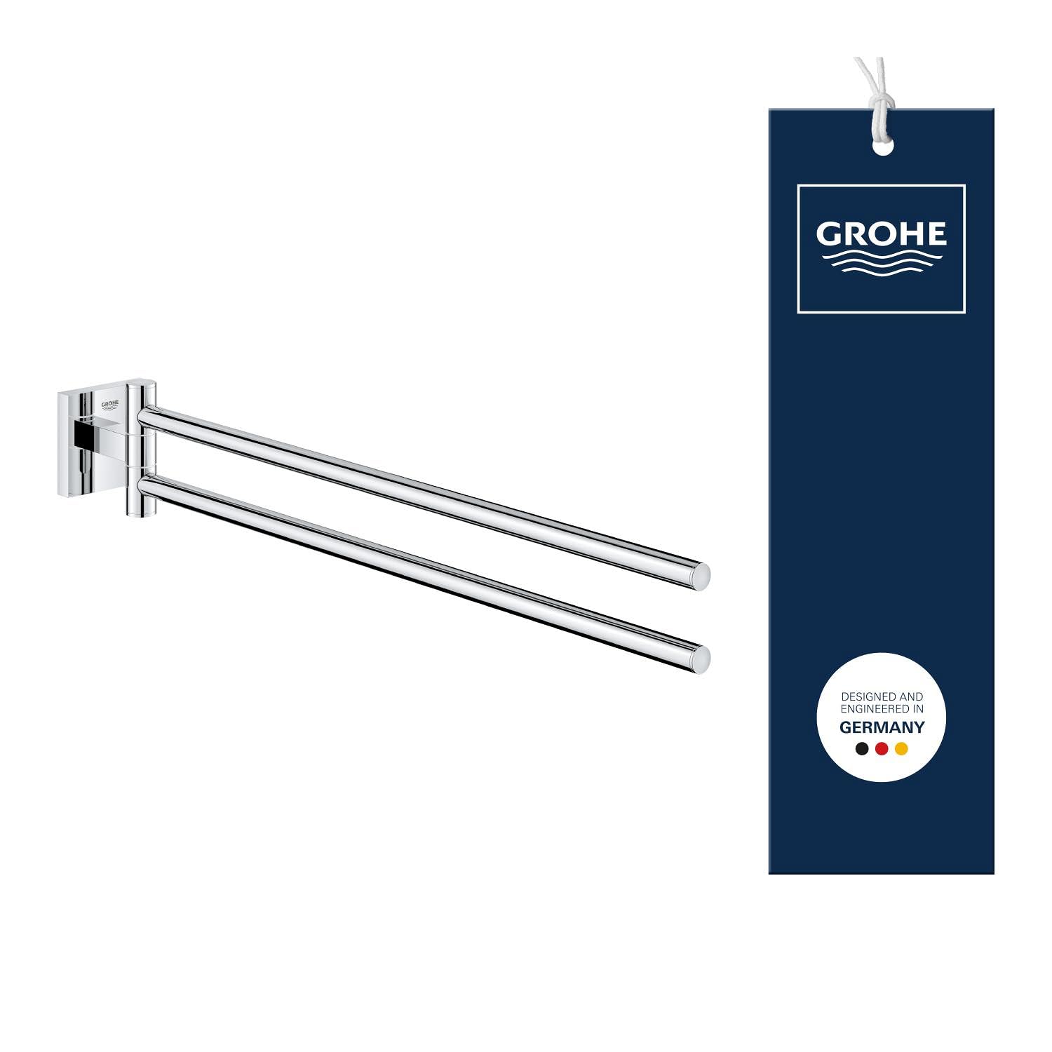 GROHE Start Cube - Toallero doble, cromo, ref. 40976000