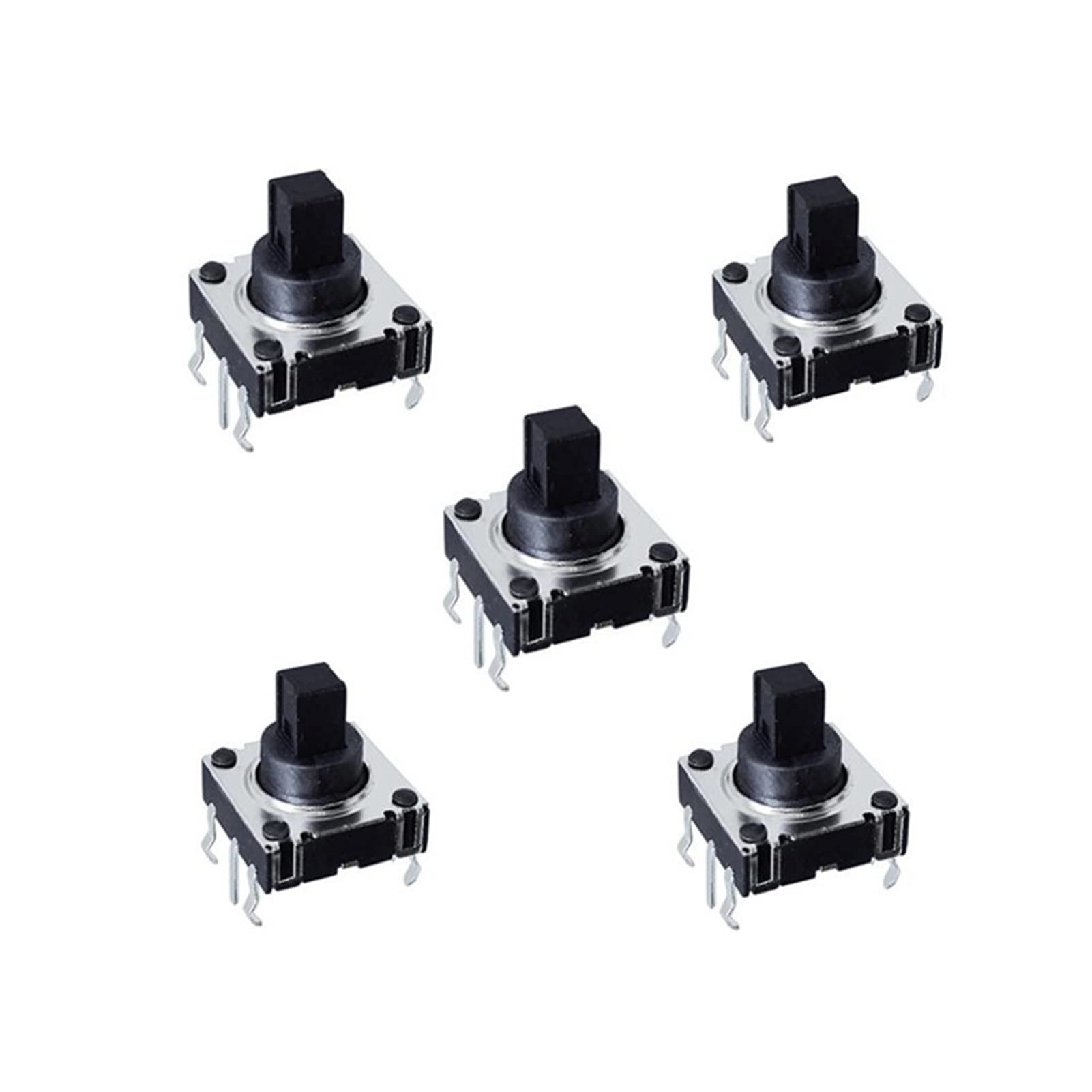 Amazon.co.jp: タクトスイッチ 50個/ロット 10x10x10mm タクタイル