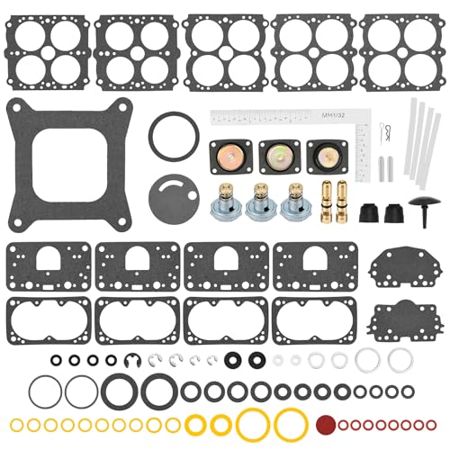 37-485 Carburetor Rebuild Kit Compatible with Holley 4150 4-barrel 600, 650, 700, 750, 800, 850 CFM Carb Renew Kits Replacement Parts