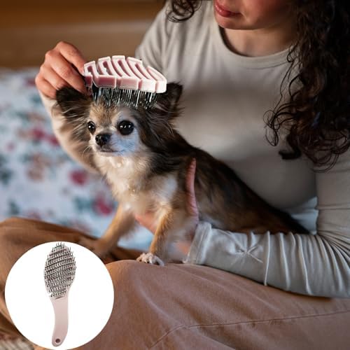 Miniatura 6 de Cepillo de aseo para perros pequeños, perfecto para shih tzus, yorkies y maltipoos, cepillos ideales para cachorros para perros malteses y razas