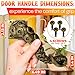 Octopus Door Handle – Unique Tentacle Design, Heavy Duty Pull, 6.49 x 1.4 x 2.13