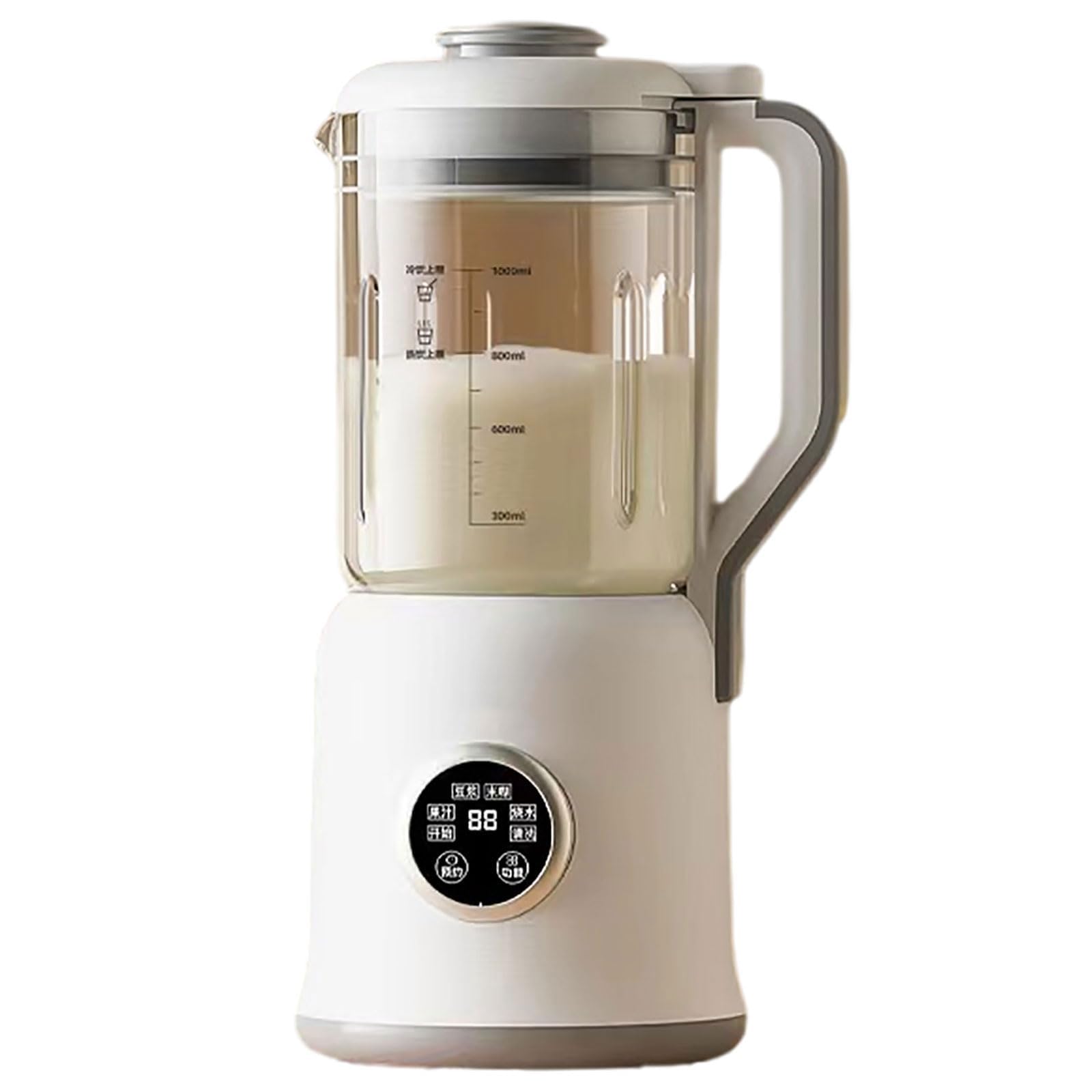 Machine électrique à lait de soja et lait de noix, capacité 1000 ml, idéal pour smoothies et laits végétaux