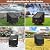 Mrrihand Outdoor Swivel Lounge Chair Cover Waterproof, 2 Pack Heavy Duty Patio Rocking Chair Covers for Outdoor Furniture, 33" W×37" D×38.5" H, Black