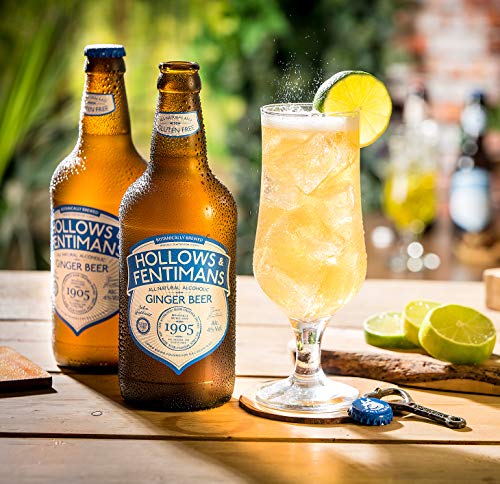Hollows & Fentimans Alcoholic Ginger Beer – 4% Vol – All Natural – Botanically Brewed Craft Beer – Infused with Natural Ginger Root – 8 x 500ml Hollows & Fentimans Alcoholic Ginger Beer - 4% Vol - All Natural - Botanically Brewed Craft Beer - Infused with Natural Ginger Root - 8 x 500ml – Fentimans