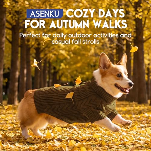 Chandails pour chiens de très grande taille à col roulé chaud et isolant - 6