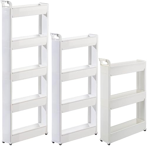 Miniatura 3 de Carrito de almacenamiento Blanco 1