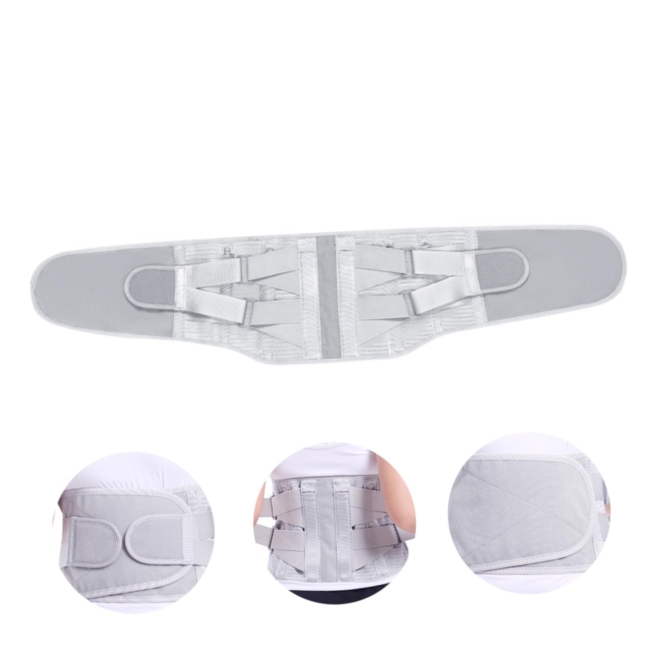 Sacroiliac Belt Support for Back Lumbar Support Brace for Men and Women Plate Breathable and Comfortable