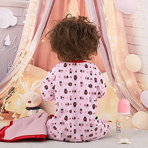 MWKL Nette Reborn Baby Reborn Puppe 58cm Simulation Puppe Vollsilikon Körper Wiedergeburt Puppe 22 Zoll Lebensechte… – Bild 6