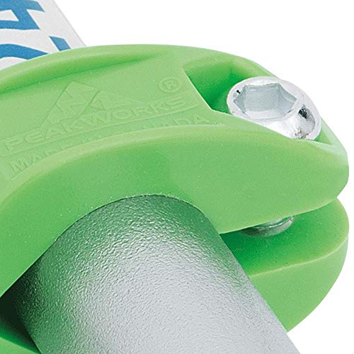Image of Peakworks Tool Tethering System, 3 /4 inch Round Clamp, HDPE, Green, V8561301