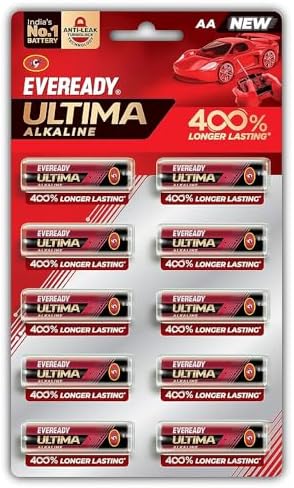 Energizer Max Alkaline AA Batteries - Long-Lasting 1.5V Power, Leak
