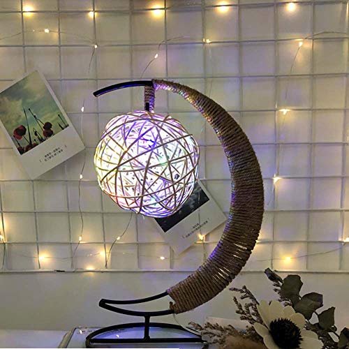 Lámpara de estrella contra la fatiga visual luz de noche led relajante morada 5