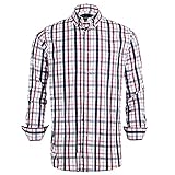 PASHARTUK Cotton Regular Fit Mens Long Sleeve and Short Sleeve Shirts Button Down Shirts for Men(Nav