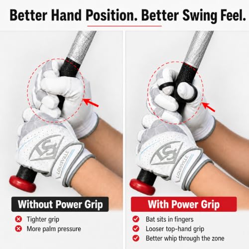 Louisville Slugger Blaze Power Grip , Black - image 6