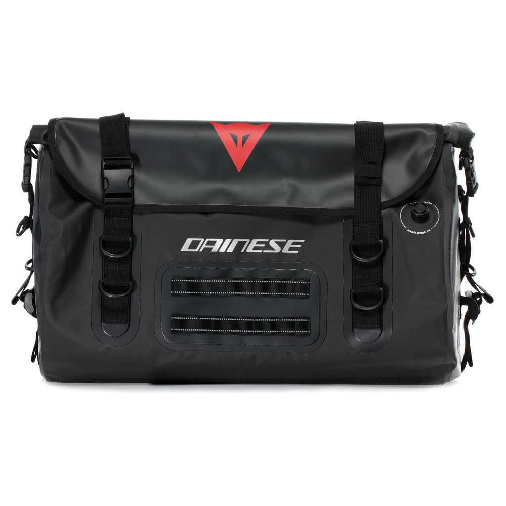Dainese - Explorer Wp Duffel Bag 45L, Motorbike Travel Bag, Waterproof Material, PVC, for Men and Women, Black