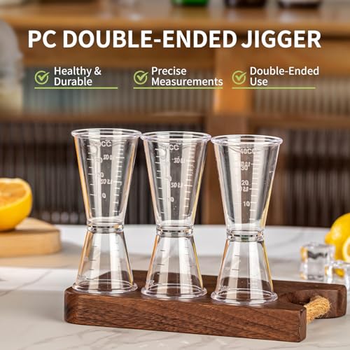 Vaso medidor de plástico doble 20/40 cc miniatura 2